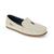 Ralph Lauren | Women's Collins Washed Twill Fabric Moccasin Slippers, 颜色Cream