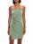 颜色: LEAF, Theory | Linen Slip Mini Dress
