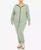 颜色: Sage, White Mark | Plus Size Fleece Lined 2 Pc Tracksuit Set