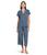 Eberjey | Gisele - The Cropped Pajama Set, 颜色Coastal Blue/Ice Blue