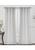 商品第3个颜色Monterey Silver, GoodGram | GoodGram 2 Pack: Hotel Thermal Grommet 100% Blackout Curtains - 52 in. W x 84 in. L, Pink