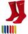 颜色: Multicolor Red, NIKE | Unisex Everyday Plus Cushioned Training Crew Socks (6 Pairs)