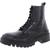 商品Steve Madden | Steve Madden Mens Halen 2 Leather Lace Up Mid-Calf Boots颜色Black Patent