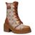 Michael Kors | Women's Hanley Side-Zip Platform Heeled Booties, 颜色Natural/ Luggage