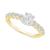 商品第2个颜色Yellow Gold, Macy's | Diamond Oval Engagement Ring (1 ct. t.w.) in 14k Gold
