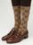 商品Gucci | Gg Supreme Logo Cotton Blend Socks颜色Beige/Brown