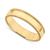 颜色: Gold Over Silver, Macy's | Men's Milgrain Edge Wedding Band in 18k Gold-Plated Sterling Silver (Also in Sterling Silver)