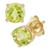颜色: Peridot, Macy's | Birthstone Stud Earrings in 14k Gold or 14k White Gold