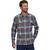 Patagonia | Organic Cotton MW Long-Sleeve Fjord Flannel Shirt - Men's, 颜色Forage: Plume Grey