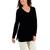 商品Karen Scott | Women's Cable-Knit Tunic Sweater, Created for Macy's颜色Deep Black