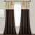 颜色: beige_brown, Lush Decor | Terra Window Curtain Panel Set