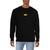 商品Oakley | Oakley Team Men's Cotton Logo Print Long Sleeve Crewneck Sweatshirt颜色Blackout