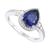 颜色: Sapphire, Macy's | Amethyst (1-1/3 ct. t.w.) & Lab-Grown White Sapphire (1/4 ct. t.w.) Halo Ring in 14k Gold-Plated Sterling Silver (Also in Additional Gemstones)