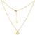 颜色: x, Savvy Cie Jewels | 18K Yellow Gold Vermeil Classic Chocker Necklace
