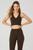 颜色: Espresso, Alo | Airbrush Real Bra Tank - Fluorescent Pink Coral