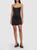 GIUSEPPE DI MORABITO | Stretch Satin Mini Bustier Dress, 颜色Black