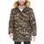 商品第3个颜色Camo, Tommy Hilfiger | 男士人造毛连帽中长款棉服外套