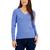 商品Karen Scott | Women's V-Neck Ribbed Sweater, Created for Macy's颜色Ultra Blue Marl