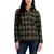 商品Tommy Hilfiger | Women's Collared Plaid Shirt Jacket颜色Hillside Plaid- Grey Combo