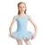 颜色: Baby Blue, Capezio | Big Girls Keyhole Back Tutu Dress