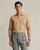 颜色: CLASSIC CAMEL HEATHER, Ralph Lauren | Classic Fit Long Sleeve Polo Shirt