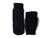 UGG | Knit Flip Mitten with Leather Palm Patch, 颜色Black