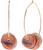 color Pink, Chan Luu | Lions Paw Disc Hoop Earrings