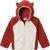 颜色: Warp Red/Chalk, Columbia | Foxy Baby Sherpa Full-Zip Fleece Jacket - Infant Boys'