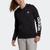 color black / white, Adidas | Women's adidas Essentials Logo Full-Zip Hoodie