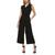 Calvin Klein | Women's Ruffle-Trimmed Jumpsuit, 颜色Black