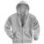 商品Carhartt | Carhartt Men's Midweight Hooded Zip Front Sweatshirt颜色Heather Grey