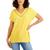 商品Tommy Hilfiger | Tommy Hilfiger Womens V-Neck Tunic T-Shirt颜色Deep Maize