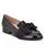 颜色: Black Patent, Bandolino | Women's Lindio Bow Slip-On Tailored Loafers