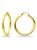商品第1个颜色GOLD, Lord & Taylor Jewelry | 18K Gold 4X35mm Polished Hoop Earrings