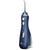 颜色: Blue, Waterpik | Waterpik 无绳高级牙线器，适用于牙齿、牙龈、牙套、牙科护理，带旅行袋和 4 个牙刷头，符合 ADA 标准，可充电，便携，防水，白色 WP-560