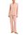 Hanro | Natural Comfort Long Sleeve Pajama Set, 颜色Blush