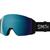 颜色: Black/ChromaPop Sun Blue Mirror, Smith | 4D MAG ChromaPop Goggles
