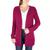 商品Member's Mark | Members Mark Ladies Chenille Cardigan颜色Dark Raspberry