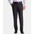商品第2个颜色Charcoal, Haggar | Men’s Premium Comfort Straight-Fit 4-Way Stretch Wrinkle-Free Flat-Front Dress Pants