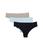color Satellite/Rain Dance/Black, Calvin Klein | Invisibles 3-Pack Thong