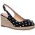 color Black/French Cream, Kate Spade | Kate Spade New York Womens Panama Nights Round Toe Ankle Strap Wedge Sandals
