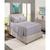颜色: Light Gray Lavender, Nestl | Bedding 4 Piece Extra Deep Pocket Bed Sheet Set