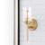 颜色: brass gold, JONATHAN Y | Juno 13" 1-Light Farmhouse Industrial Iron Cylinder LED Sconce