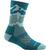 商品Darn Tough Vermont | Darn Tough Women's Three Peaks Micro Crew Light Cushion Sock颜色Teal