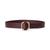 商品第3个颜色Vintage Burgundy, Ralph Lauren | Women's Leather Slide-Buckle Belt