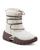 Hunter | Women's Wanderer Faux Fur & Suede Short Cold Weather Boots, 颜色White Willow/Brown Bolt
