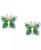 颜色: Emerald, Macy's | Sapphire (1-1/2 ct. t.w.) & Diamond (1/6 ct. t.w.) Butterfly Stud Earrings in 14k Gold (Also in Emerald & Ruby)