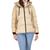 color Cashmere, Sam Edelman | Sam Edelman Women's Quilted Iridescent Water Repellent Hooded Puffer Coat