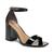 Sam Edelman | Women's Daniella Two-Piece Block-Heel Sandals, 颜色Black Patent