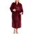 Charter Club | Plus Size Plush Knit Shine Robe, Created for Macy's, 颜色Cherry Wine